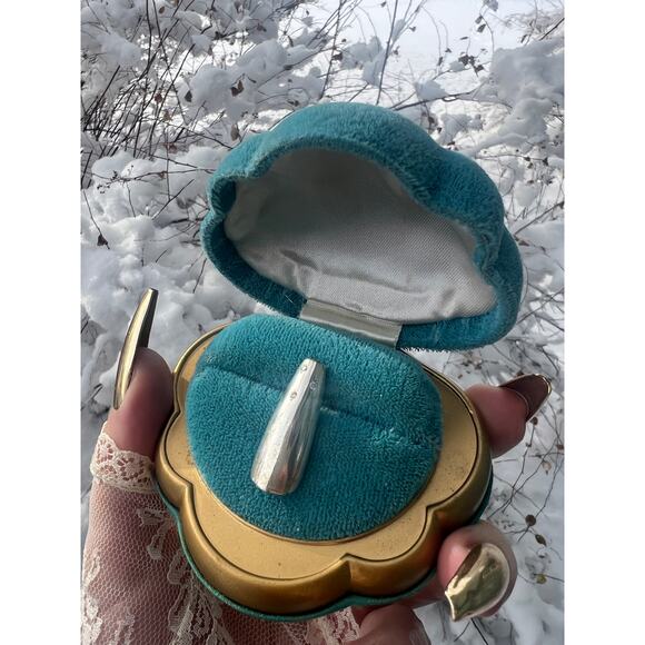 Sterling Silver Nails Diamond inlay, Nail Art, Accessories, Press-On, Accessorie - Picture 1 of 7